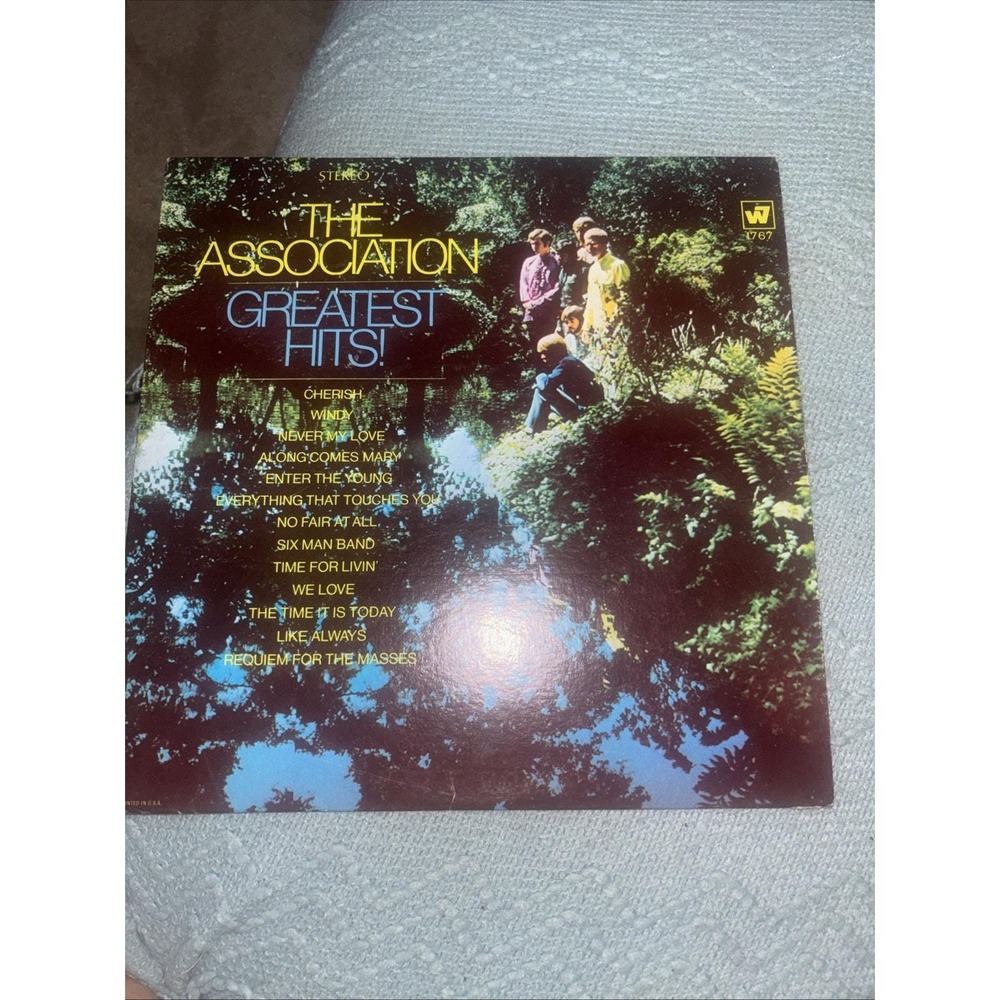 The Association's Greatest Hits Vinyl LP Album Warner Brothers 1968 VG+
